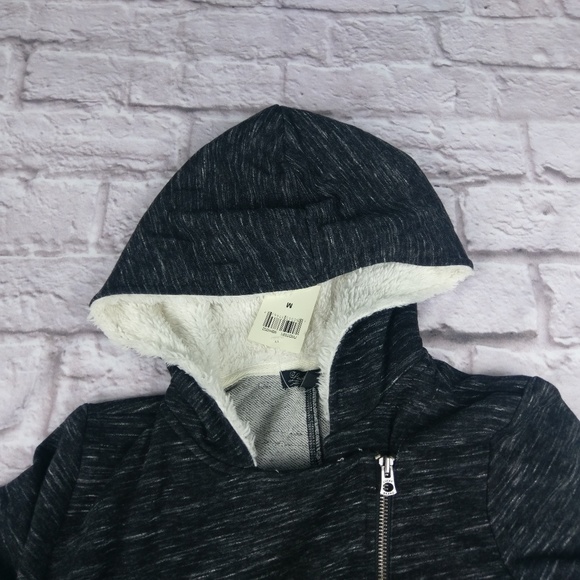 Lucky Brand full zip hooded sweater medium NEW - Picture 3 of 8